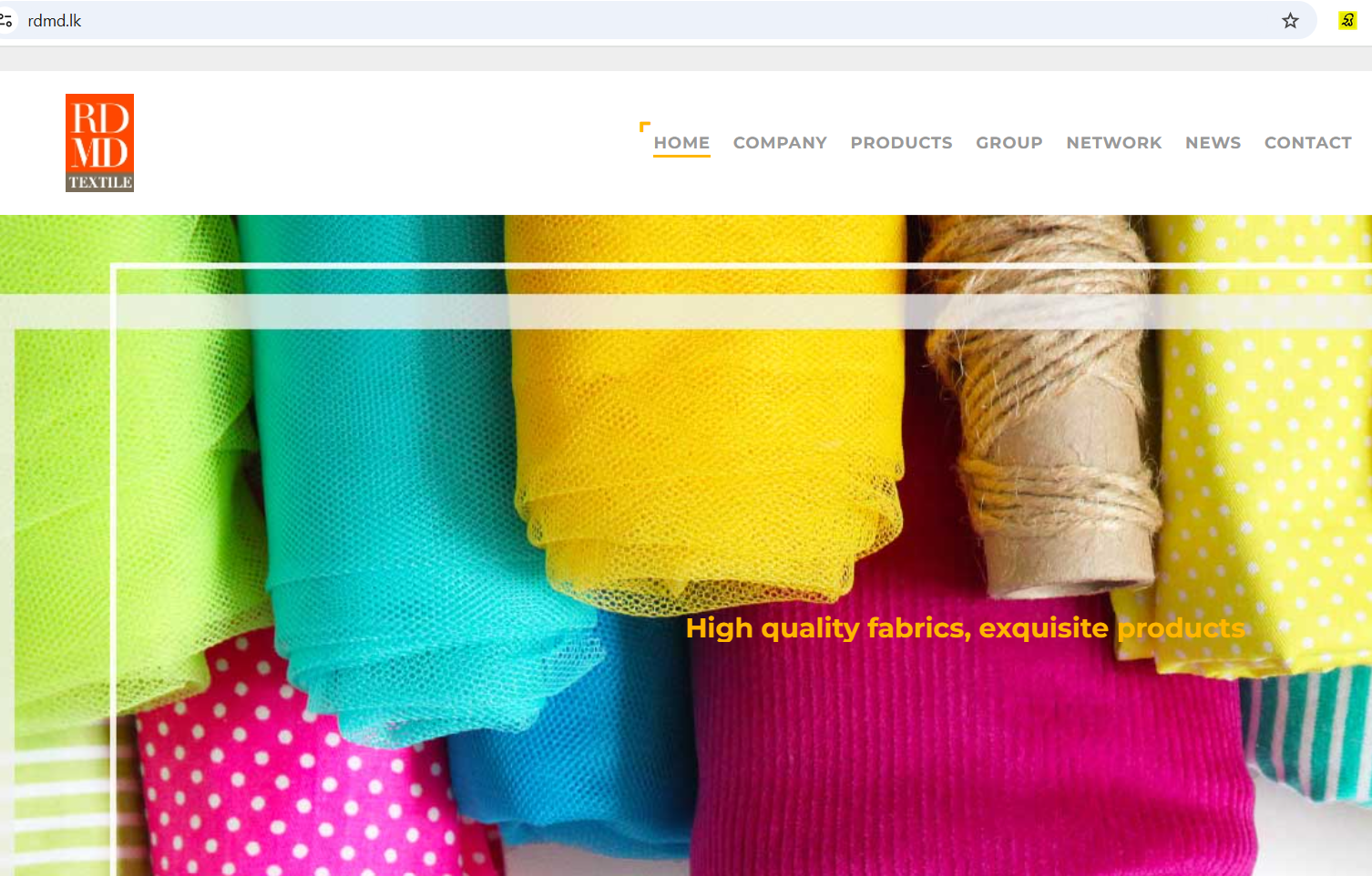 RDMD Group – Website Development Project